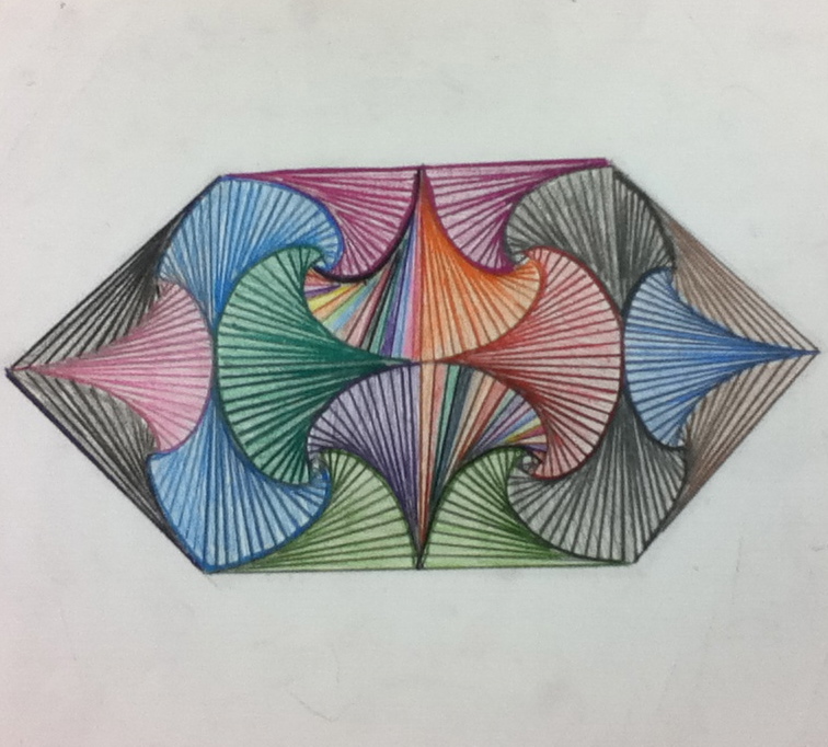 Spiral Shapes and Spatial Designs 4 - Art Design Period 5